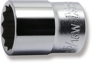 Koken 3405W-5/16 3/8 Sq. Dr. Socket Whitworth 5/16 12 point Length 28mm