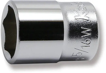 Koken 3400W-5/16 3/8 Sq. Dr. Socket Whitworth 5/16 6 point Length 28mm