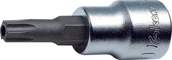 Koken 3025.160-T40H 3/8 Sq. Dr. Tamper-Resistant TORXÂ®  T40H Bit Socket - Length 160mm