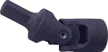 Koken 3430M-5 3/8 Sq. Dr. Universal Bit Socket  5mm Hex Length 62mm