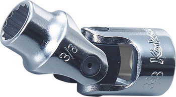 Koken 3445A-1/2 3/8 Sq. Dr. Universal Socket  1/2 12 point Length 51mm_main
