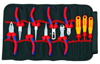 Knipex 00 19 41, 11 Pc 1000V Insulated Set in Tool Roll_main
