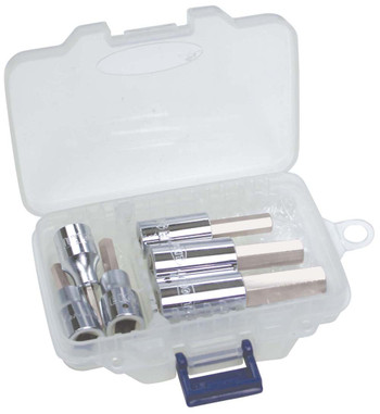 Eight tool 41Sb-S6 Hex Socket Bit 1/4" Drive 6Pcs. 3-10Mm Set_main