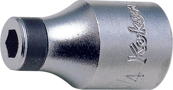 Koken 4137 1/2 Sq. Dr. Adaptor 1/4 For 1/4H Bit Length 38mm