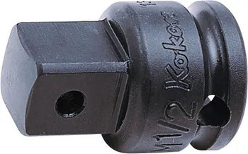 Koken 13344A-B 3/8 Sq. Dr. Adaptor 1/2 Square Length 32.5mm Ball type