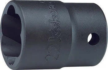 Koken 4127-17 1/2 Sq. Dr. Nut Twister 17mm Length 42mm