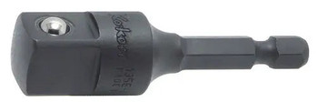 Koken 135E-60P 1/4 Hex Dr. Adaptor 1/2 Square Length 60mm Pin type