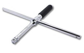 Koken 4711XZ T Handle 1/2 Square Length 264 x 350mm Sliding Bar Free Turn Grip