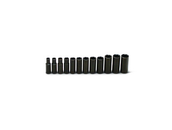 Wright tool 357, 3/8" Drive 12 Piece Set - 6 Point Deep Metric Impact Sockets 8mm - 19mm_main