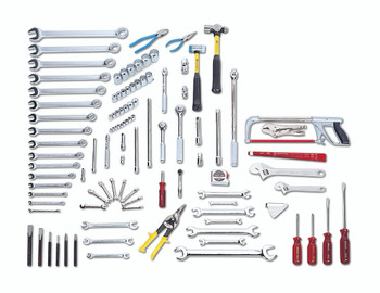 Wright tool 181, 104 Piece Fractional Industrial Maintenance Set 1/4", 3/8" & 1/2" Drives, Tools Only_main