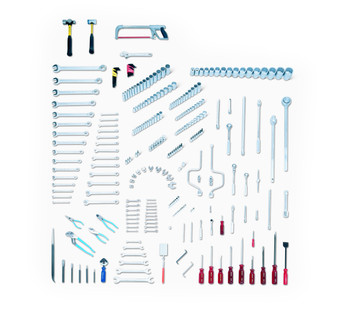 Wright tool 113, 278 Piece Fractional/Metric Master Set 1/4", 3/8", 1/2" & 3/4" Drives, Tools Only_main