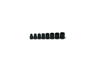 Wright tool 313, 3/8" Drive 8 Piece Set - 6 Point Standard Impact Sockets, 5/16" - 3/4"_main