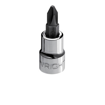 Wright tool 3266, 3/8" Drive Screwdriver Socket w/Standard Phillips Bit - #2_main