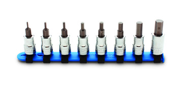 Wright tool 353, 3/8" Drive 8 Piece Set - Hex Bit Sockets w/Standard Metric Bit, 2mm - 10mm_main