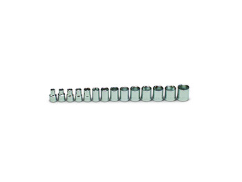Wright tool 354, 3/8" Drive 14 Piece Set - 6 Point Standard Metric Sockets, 6mm - 19mm_main