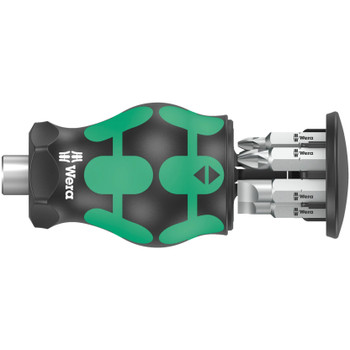 Wera 008877, Kraftform Kompakt Stubby magazine 4, 6 pieces