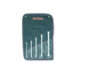 Wright tool 747, Box Wrench 5 Piece Set - 12 Point Modified Offset Satin 5/16" - 7/8"_main