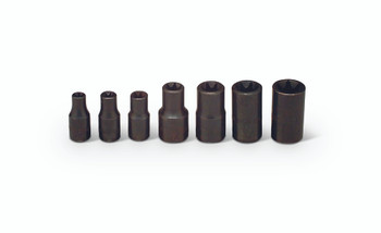 Wright tool 9297, 1/4" & 3/8" Drive 7 Piece Set - Standard Torx Sockets E6 - E16_main Wright tool 9297, 1/4" & 3/8" Drive 7 Piece Set - Standard Torx Sockets E6 - E16_main
