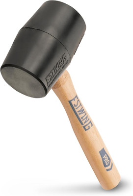 Estwing DH-12, 12 Oz Deadhead Rubber Mallet, Wood Handle_main