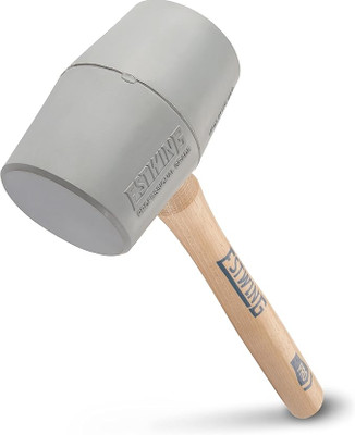 Estwing DH-18N, 18 Oz No-Mar Deadhead Rubber Mallet, Wood Handle_main