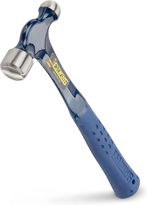 Estwing E3-12BP, 12 Oz Ballpeen Hammer With Blue Vinyl Shock Reduction Grip_main