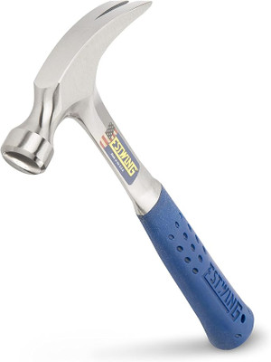 Estwing E3-12S, 12 Oz Rip Hammer With Blue Vinyl Shock Reduction Grip_main