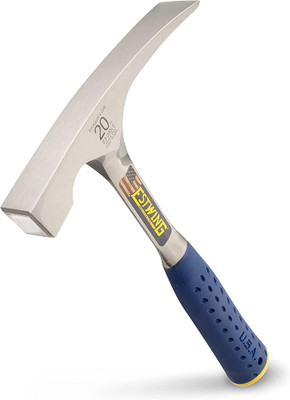 Estwing E3-20BLC, 20 Oz Brick Layer W/ Blue Grip , Patented End Cap_main