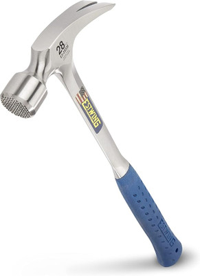 Estwing E3-28SM, 28 Oz Framing Hammer W/ Milled Face , Blue Grip_main