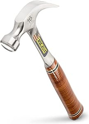 Estwing E16C, 16 Oz Curve Claw Hammer With Leather Grip_main
