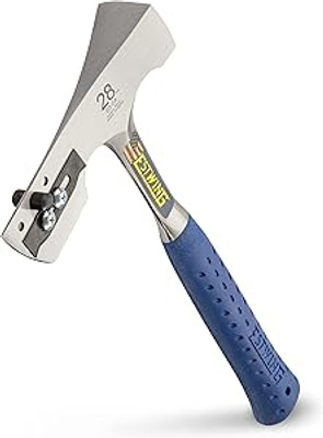 Estwing E3-CA, Shingler's Hammer With Replaceable Blade And Gauge. Milled Face_main