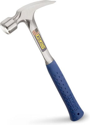 Estwing E3-22SR, 22 Oz Framing Hammer W/ Milled Face , Blue Grip_main
