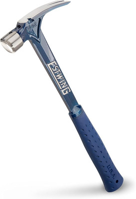 Estwing E6-15S, 15 Oz Blue Vinyl Gripped Ultra Framing Hammer_main