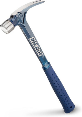 Estwing E6-19S, 19 Oz Blue Vinyl Gripped Ultra Framing Hammer_main