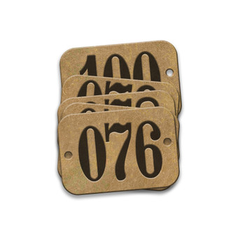 CH Hanson 35153, Tag-076-100 5/8"x1-29/32" Round Ends Brass 25pk_main