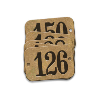 CH Hanson 35157, Tag-126-150 5/8"x1-29/32" Round Ends Brass 25pk_main