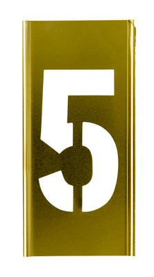 CH Hanson 100145, Stencil Sort-4" Brass Gothic 5_main