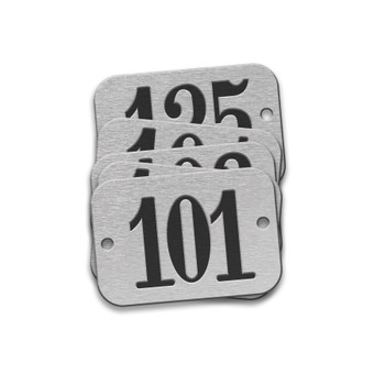 CH Hanson 42603, Tag-101-125 5/8"x1-29/32" Round Ends Aluminum 25pk_main