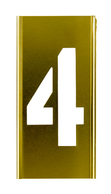 CH Hanson 101604, Stencil Sort-8" Brass Gothic 4_main