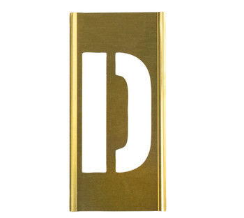 CH Hanson 10161D, Stencil Sort-10" Brass Gothic D_main