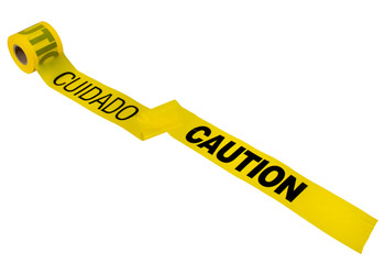 CH Hanson 16102, Barricade Tape-CAUTION/CUIDADO 300'x3"x2Mil_main