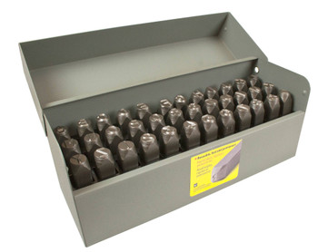 CH Hanson 21637, Stamp Set-3/16" Letter/Number includes PERIOD 36Pcs._main