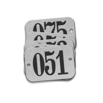 CH Hanson 42615, Tag-051-075 5/8"x1-29/32" Round Ends Aluminum 25pk_main