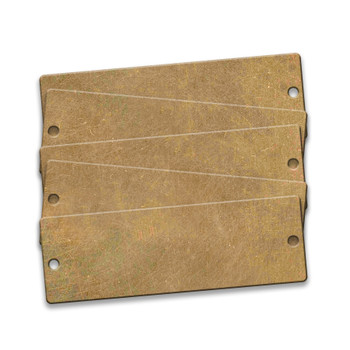 CH Hanson 43057, Tag-2"x6" Brass 5pk_main