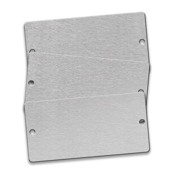 CH Hanson 43627, Tag-2"X4-1/2" Die# 3224 Aluminum 10pk_main