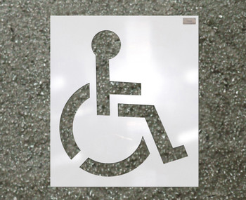 CH Hanson 70341, Stencil-(HANDICAP SYMBOL) 28" Symbol, 34"x32"_main
