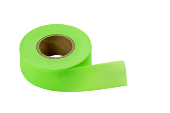 CH Hanson 17001, Flag Tape-150'x1-3/16"x4Mil Lime Fluorescent_main