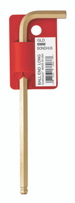 Bondhus 38056, 3.0mm GoldGuard Plated Ball End L-Wrench, 1 piece_main