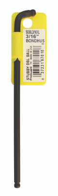 Bondhus 67012, 1/4" Stubby Double Ball End L-Wrench, 1 piece_main Bondhus 67012, 1/4" Stubby Double Ball End L-Wrench, 1 piece_main
