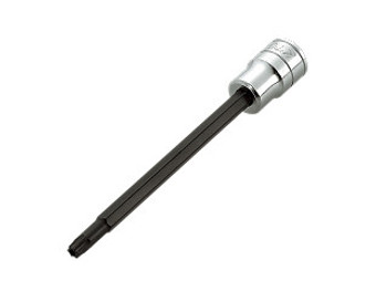 KTC BT3-T27HL, 3/8in Sq. Long T-Type Torx Bit Socket For Tamper Resistant Fasteners, T27_main