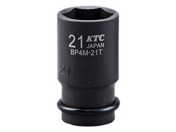 KTC BP4M-34TP, 1/2in Sq. Impact Socket (Semi-Deep Thin / With Pin and Ring), 34mm_main